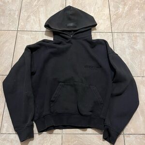 Essentials Classic Black Hoodie